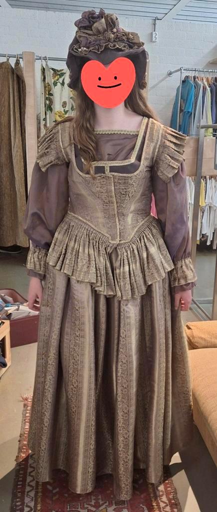 Handgemaakte kostuums/jurken maat 40/42, Kleding | Dames, Carnavalskleding en Feestkleding, Gedragen, Kleding, Historisch, Maat 42/44 (L)