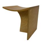 Vintage sidetable bijzettafeltje jaren 80 gebogen multiplex, Vintage, Gebruikt, Verzenden, Vintage