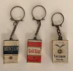 Vintage sleutelhanger  sigaretten,hunter, goldstar, viceroy, Ophalen of Verzenden, Zo goed als nieuw