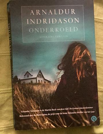 Arnaldur Indridason, onderkoeld. beschikbaar voor biedingen