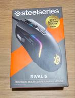 Steelseries Rival 5, Computers en Software, Rechtshandig, Muis, Verzenden, Zo goed als nieuw