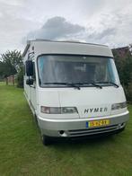 Hymer B594 Camper, Caravans en Kamperen, Campers, Integraal, Startonderbreker, Fiat, Treinzit