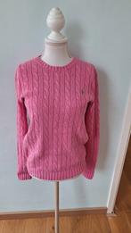 Ralph Lauren roze kabeltrui maat 34, Kleding | Dames, Truien en Vesten, Ophalen of Verzenden, Zo goed als nieuw, Ralph Lauren
