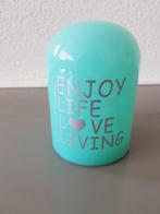 LED licht lampje"enjoy life love living, Ophalen of Verzenden, Nieuw