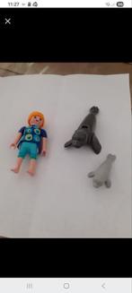 Playmobil Zeehonden met trainster, Ophalen of Verzenden, Zo goed als nieuw, Los playmobil
