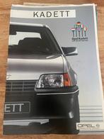 Opel Manta, Corsa, Kadett - Originele Folders, Ophalen of Verzenden, Gelezen, Opel