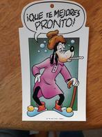 Disney Goofy spaans geschenkkaartje, Verzamelen, Ophalen of Verzenden, Goofy of Pluto, Nieuw, Beeldje of Figuurtje