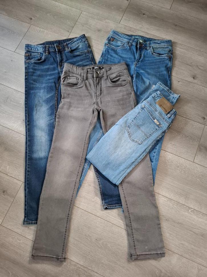 Spijkerbroeken 152 z.g.a.n., Kinderen en Baby's, Kinderkleding | Maat 152, Zo goed als nieuw, Jongen, Broek, Ophalen