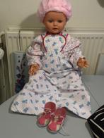 grote pop met slaapogen en twee mankementjes, Verzamelen, Poppen, Ophalen, Gebruikt, Pop