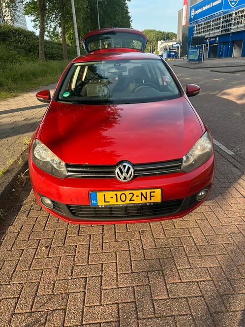 Volkswagen Golf 1.4 TSI 90KW 5D 2009 Rood, Auto's, Volkswagen, Particulier, Golf, Airbags, Airconditioning, Elektrische buitenspiegels