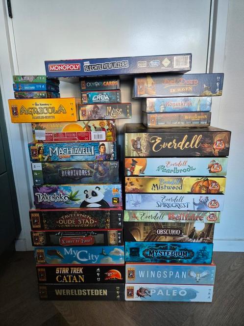 Heel veel bordspellen, Hobby en Vrije tijd, Gezelschapsspellen | Bordspellen, Zo goed als nieuw, Ophalen of Verzenden