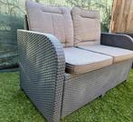 Mooie tuinbank, Tuin en Terras, Tuinsets en Loungesets, Kunststof, Gebruikt, Ophalen, 2 zitplaatsen