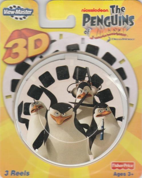 NIEUW view master PINGUINS VAN MADAGASCAR view-master, Verzamelen, Speelgoed, Nieuw, Ophalen of Verzenden