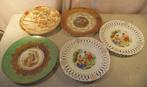 5 prachtige Porseleine Sierborden / Wandborden, Ophalen of Verzenden
