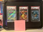 Charizard Venusaur Blastoise PSA 10, Ophalen of Verzenden, Zo goed als nieuw, Meerdere kaarten, Foil
