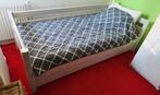 Tienerbedbank met onderschuifbed, Huis en Inrichting, Ophalen, Gebruikt, Eenpersoons, Hout
