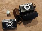 2x Agfa Isomat Rapid + rolletje, Audio, Tv en Foto, Fotocamera's Analoog, Ophalen of Verzenden, Gebruikt, Compact, Overige Merken