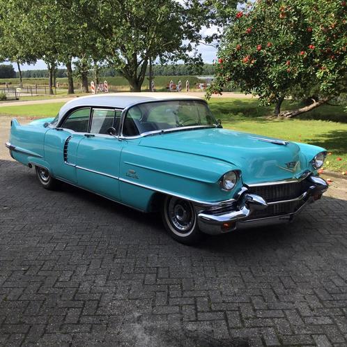 1956 cadillac sedan deville 4 deurs hardtop loopt en rijdt ., Auto's, Oldtimers, Particulier, Airconditioning, Elektrische achterklep