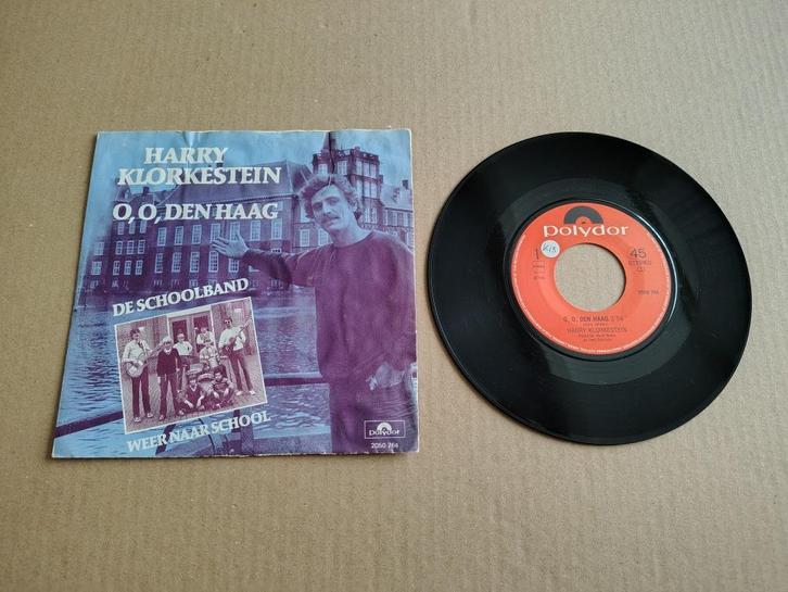 7" Single: Harry Klorkestein - O, O, Den Haag (1982), Cd's en Dvd's, Vinyl Singles, Gebruikt, Nederlandstalig, 7 inch, Verzenden