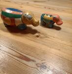 Handgemaakte Keramiek Beeldjes van Nijlpaarden., Antiek en Kunst, Antiek | Keramiek en Aardewerk, Ophalen of Verzenden