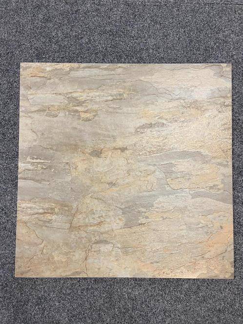 Tegel leisteenlook 60x60, Doe-het-zelf en Verbouw, Tegels, Nieuw, Vloertegels, Keramiek, 60 cm of meer, 60 cm of meer, 10 m² of meer