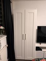 Witte kledingkast - Brimnes IKEA zelf demonteren, Ophalen, Overige materialen, Minder dan 50 cm, Zo goed als nieuw