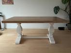 Eetkamer tafel Acaciahout, Huis en Inrichting, Tafels | Eettafels, Ophalen, Gebruikt, 200 cm of meer, 50 tot 100 cm