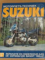 werkplaatshandboek SUZUKI GSF600 & GSF1200 Bandit 1995-1997, Motoren, Handleidingen en Instructieboekjes, Ophalen of Verzenden