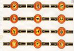 Stompkop NF  Tekens van de Dierenriem  oranje, Verzenden, Zo goed als nieuw, Sigarenbandjes