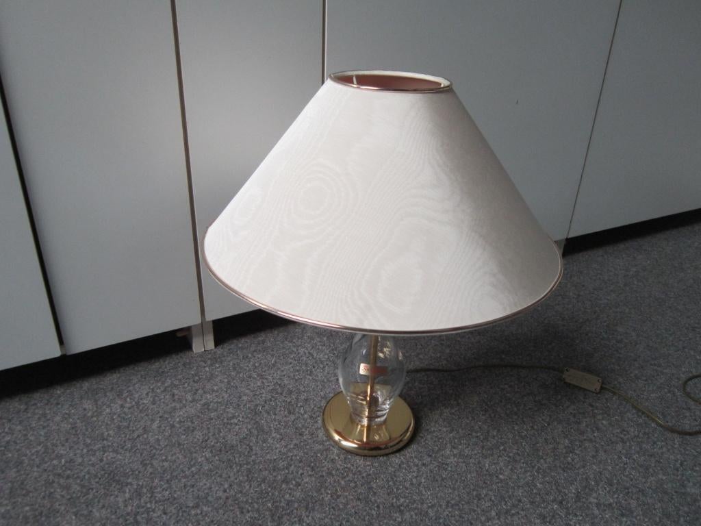 NACHTMANN KRISTAL TAFELLAMP, Huis en Inrichting, Ophalen, Zo goed als nieuw, Glas, Minder dan 50 cm