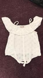 Super leuk wit shirt / topje (Sting)  Maat S, Wit, Ophalen of Verzenden, Zo goed als nieuw, Korte mouw