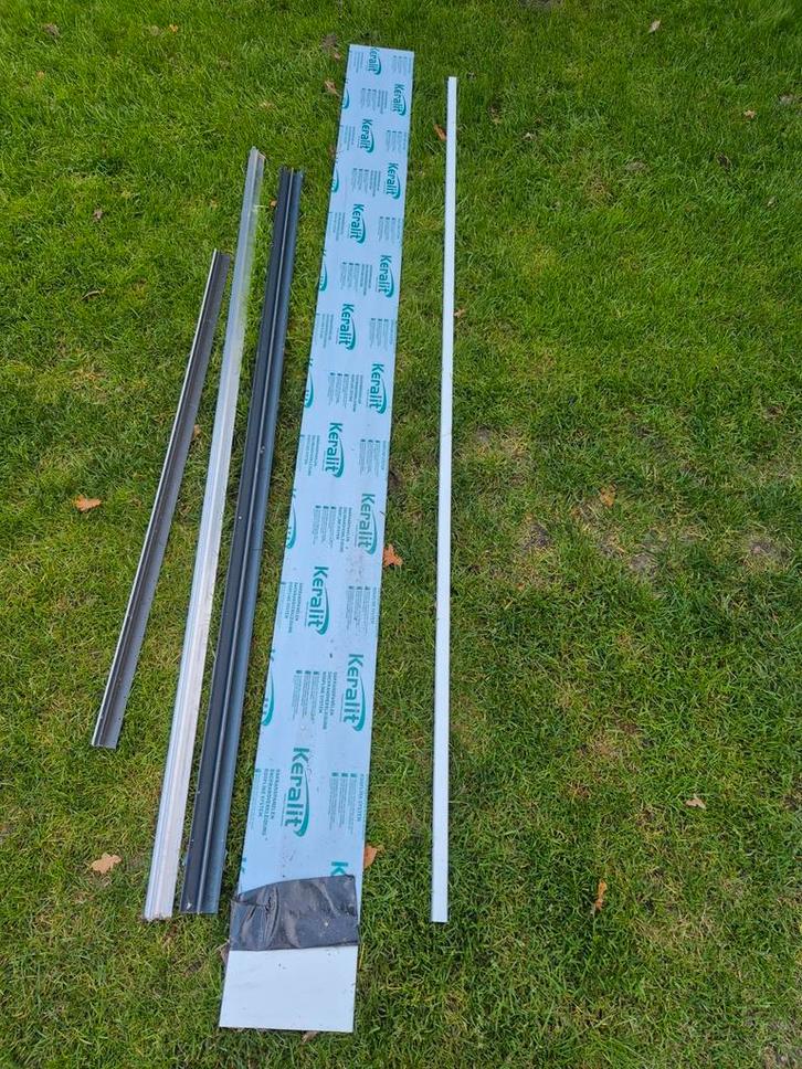 Keralit Gevelbekleding Profielen en Accessoires, Doe-het-zelf en Verbouw, Plinten en Afwerking, Overige typen, Kunststof, Ophalen