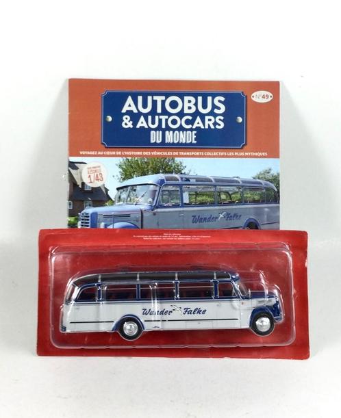 Ixo 1:43 Borgward BO 4000 (1952) Autobus Touringcar Wander, Hobby en Vrije tijd, Modelauto's | 1:43, Nieuw, Bus of Vrachtwagen
