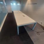 Ahrend Instelbare vergadertafel met schroef 240x120xH62-84cm, In hoogte verstelbaar, Gebruikt, Bureau, Verzenden