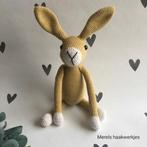 Handgemaakte knuffel konijn, Ophalen of Verzenden, Nieuw