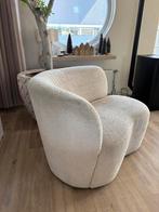 Wood stoffen bankje, Huis en Inrichting, Ophalen, Gebruikt, 75 tot 100 cm