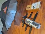 Studio materialen, indirecte flits paraplu's, een softbox, a, Zo goed als nieuw, Ophalen