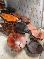 Bomstamtafel salontafel, Huis en Inrichting, Ophalen of Verzenden, Nieuw, Rond, 50 tot 100 cm