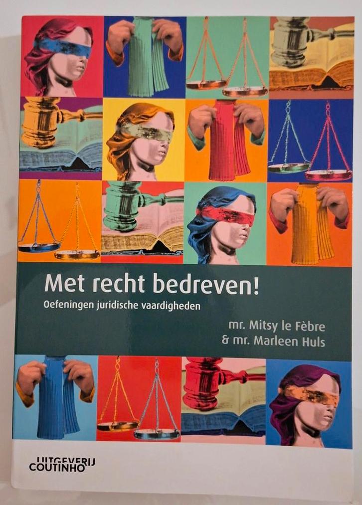Met Recht Bedreven - HBO Rechten studiejaar 2025-2026(Nieuw), Boeken, Studieboeken en Cursussen, Nieuw, HBO, Alpha, Ophalen of Verzenden