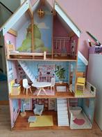 Houten poppenhuis Kidkraft Juliette, Kinderen en Baby's, Speelgoed | Poppenhuizen, Ophalen, Zo goed als nieuw, Poppenhuis