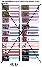 JUKEBOXEN, LOGO & HARD ROCK foto titelkaartjes, 45 RPM boxen, Verzamelen, Ophalen of Verzenden, Nieuw, 1950 tot 1960, Overige merken