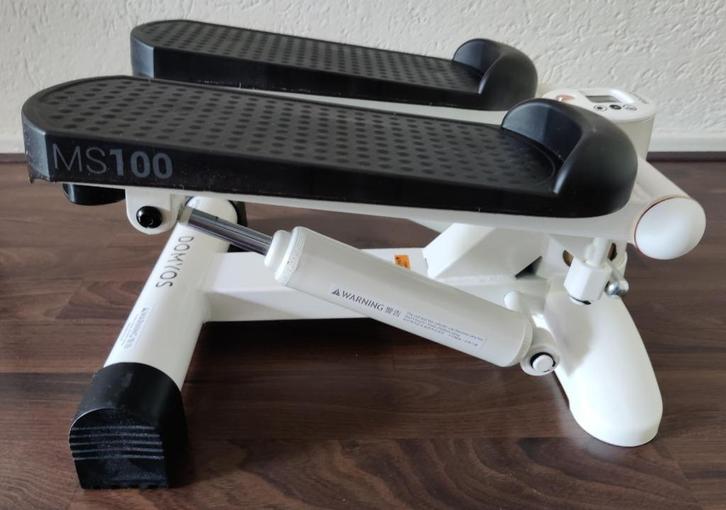 Decathlon Domyos MS100 mini stepper Ivory Black, Sport en Fitness, Fitnessapparatuur, Zo goed als nieuw, Stepapparaat, Benen, Buik