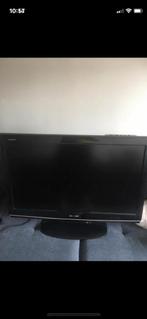 Sharp Aquos LCD TV 77x50cm zonder afstandsbediening, Ophalen, Gebruikt, 50 Hz, 40 tot 60 cm
