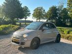Fiat 500 1.2 C 2014 cappucino, Auto's, Fiat, Voorwielaandrijving, 4 cilinders, Bruin, Handgeschakeld