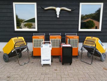 Bouwdroger / Bouw Droger / Ontvochtiger / Huren / Te Huur beschikbaar voor biedingen