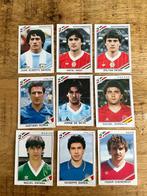 9 voetbalplaatjes Panini wk 86, Verzamelen, Sportartikelen en Voetbal, Ophalen of Verzenden, Zo goed als nieuw, Buitenlandse clubs