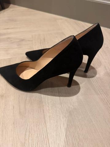 Peter Kaiser maat 37,5 zwarte pump suède nieuw beschikbaar voor biedingen