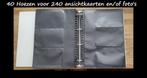 🔴🔴Set 40 insteekhoezen voor 240 ansichtkaarten en/of foto', Verzenden