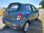 Nissan Micra 1.2 Connect Edition AUTOMAAT dealer ond. vol lu, Euro 5, Stof, Gebruikt, Beige