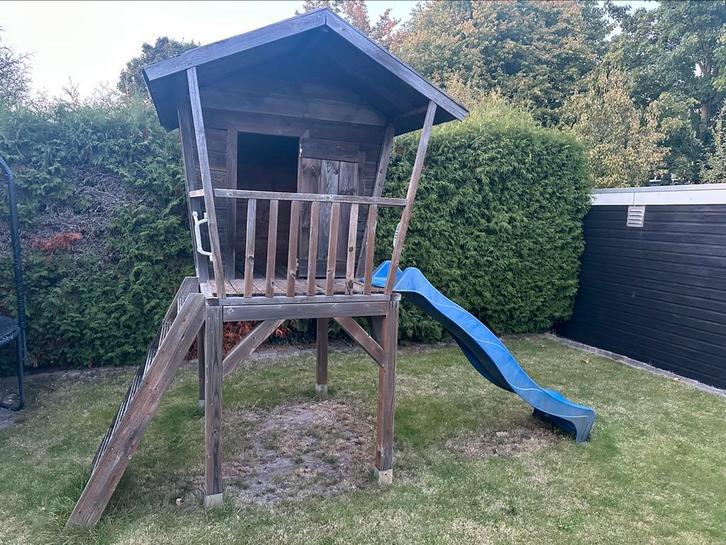 Speelhuisje kids, Kinderen en Baby's, Speelgoed | Buiten | Speelhuisjes, Gebruikt, Hout, Ophalen